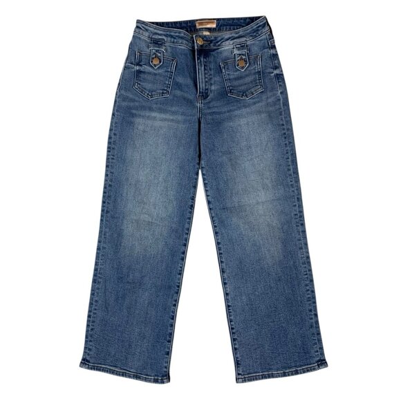 Kut From The Kloth Charlotte Wide Leg Jeans Vintage High Rise Minimalist 4 - Picture 1 of 5